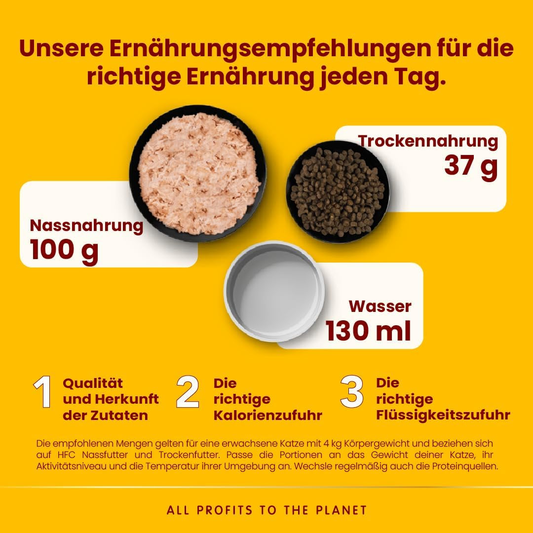 Almo Nature HFC Urinary Help - Nassfutter für Katzen - Unterstützung für die Harnwege - Atlantischer Tunfisch & Cranberries - Human Grade, Monoproteina, Glutenfrei - 24x50g