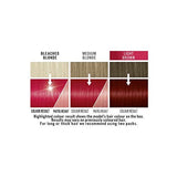 Live Ultra Bright lub Pastel Red Hair Farba 3 sztuki Półtrwały kolor utrzymuje się do 15 myć - 092 Pillar Box Red Naty Shop Farba do włosów