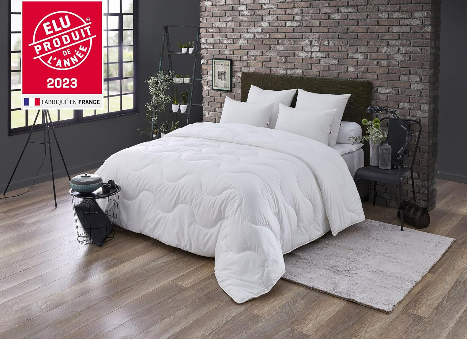 DODO | Elu Produkt Roku 2023 L Kołdra, 220 x 240 cm, Do łóżka podwójnego, Bardzo miękka, Z recyklingu, Można prać w pralce w 40°C Kołdry i kołdry Naty Shop 220/240