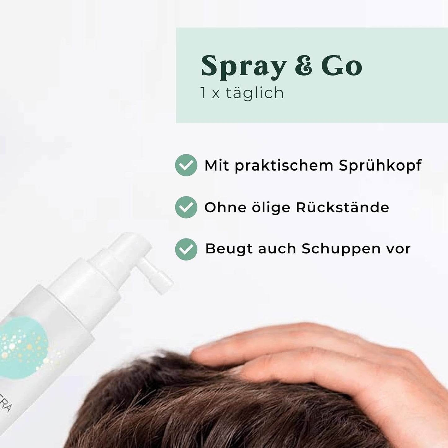Tonik do włosów z olejkiem rozmarynowym 100ml - Olejek rozmarynowy w sprayu Naturalnie przyspiesza porost włosów - Środek na porost włosów dla kobiet i mężczyzn - Serum na wypadanie włosów - Olejek do włosów rozmarynowy od Cosphera Hair Care Naty Shop