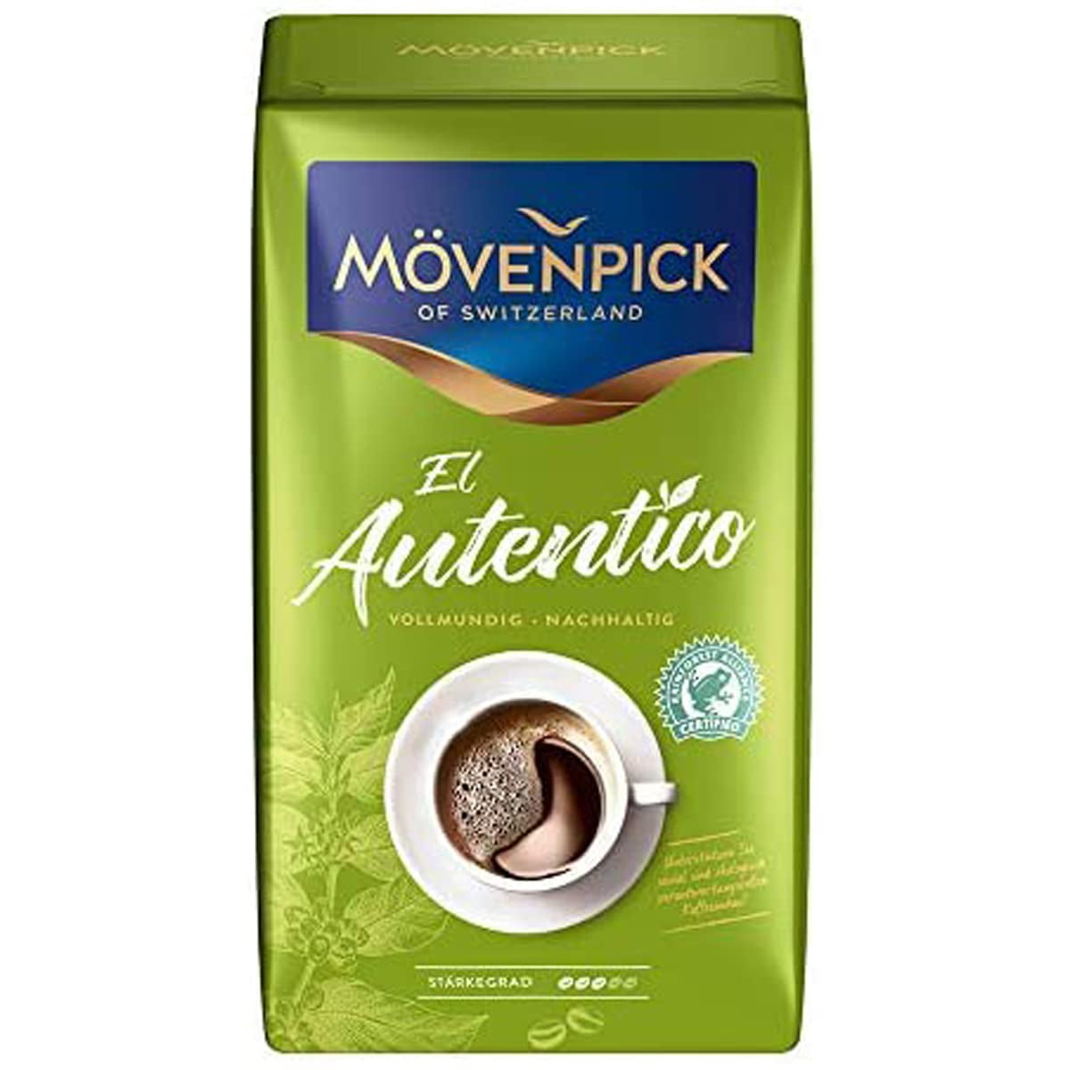 Kawa ziarnista Mövenpick El Autentico, pełna, zrównoważona, 500g