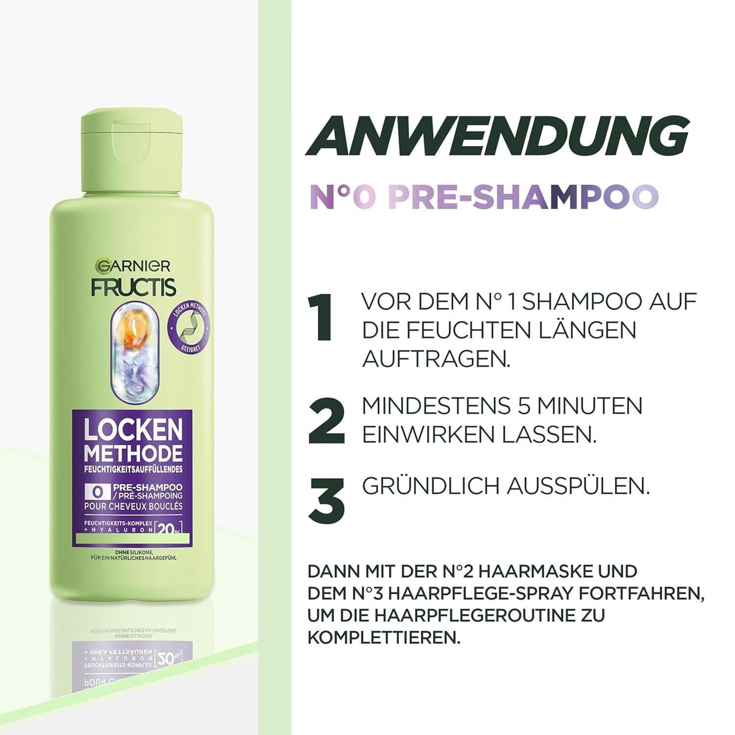 Garnier nawilżający szampon wstępny do każdego rodzaju loków, 200 ml Pod prysznic i do kąpieli Naty Shop
