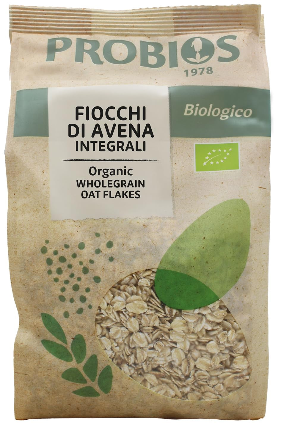 Lekkie organiczne płatki kukurydziane 500g w opakowaniu