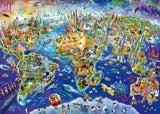 Schmidt Spiele 58288, Odkryj świat, układanka 1000 elementów Puzzle Naty Shop