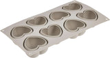Silikomart, Forma do ciast silikonowych Tartufo, 8 pojedynczych otworów, Ø 62 H 52 mm Kuchnia Naty Shop Mini Hearts
