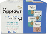 Applaws 100% naturalna mokra karma dla kotów w saszetkach z bulionem - opakowanie 24 saszetek x 70g