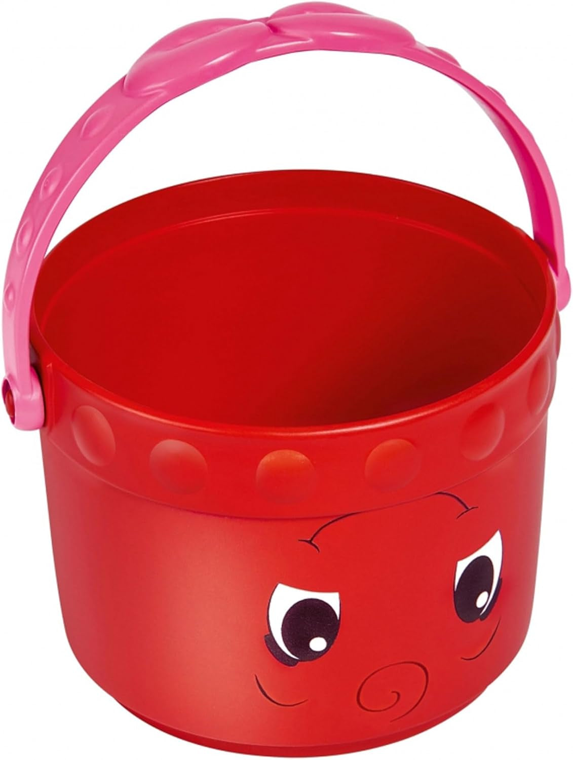 Simba 104010183 - Wiadro ABC ze szkłem do układania w stosy, wiadro i kolorowe szkło ze strumieniem i kołem wodnym, 3 sztuki, 23 cm, od 12 miesięcy Baby Toys Naty Shop