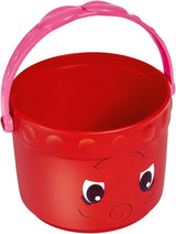 Simba 104010183 - Wiadro ABC ze szkłem do układania w stosy, wiadro i kolorowe szkło ze strumieniem i kołem wodnym, 3 sztuki, 23 cm, od 12 miesięcy Baby Toys Naty Shop