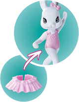 Simba 105733603 - Steffi Love Dancing Ballerina, Steffi jako lalka baletnicy z przyjacielem-zwierzęciem i obrotową spódniczką, lalka do zabawy 29 cm, od 3 lat