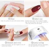 JMEOWIO Nagelfolie UV Härtend Karbon Schwarz Halloween Żelowe paski do paznokci UV Nagelsticker Nagelaufkleber Nail Art Dekoration Nageldesign Zubehör