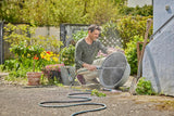Wąż Gardena EcoLine 1/2 cala, 20 m bez elementów systemowych: Ekologiczny wąż ogrodowy wykonany z tworzywa sztucznego pochodzącego z recyklingu, wolny od ftalanów i substancji zanieczyszczających, z mocnym uchwytem, ​​odporny na mróz i promieniowanie UV (18930-20)