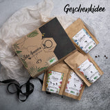 ORIGEENS Bio Kaffeebohnen Probierset 1kg | Zestaw Premium Bio Arabica Kaffee Ganze Bohnen 4x250g | Tradycyjny Röstung | Kaffee Geschenkset