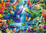Trefl 10880 Kolibry w tropikach 1000 elementów - puzzle z ptakami do samodzielnego wykonania, kreatywna rozrywka, dla dorosłych i dzieci w wieku od 12 lat, wielokolorowe puzzle Naty Shop
