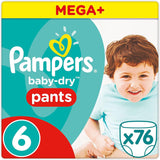 Pampers (stara wersja), majtki, rozmiar 4, 9kg-15kg, trzy opakowania (1 x 88 pieluszek)
