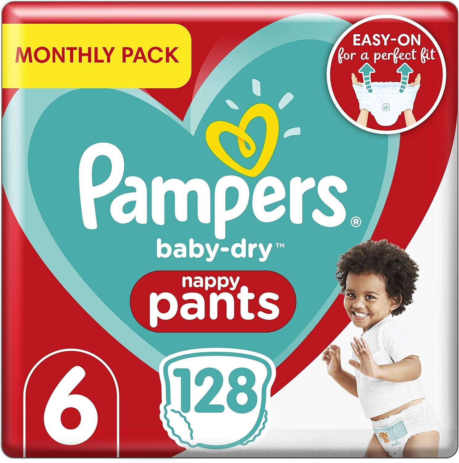 Pampers (stara wersja), majtki, rozmiar 4, 9kg-15kg, trzy opakowania (1 x 88 pieluszek)