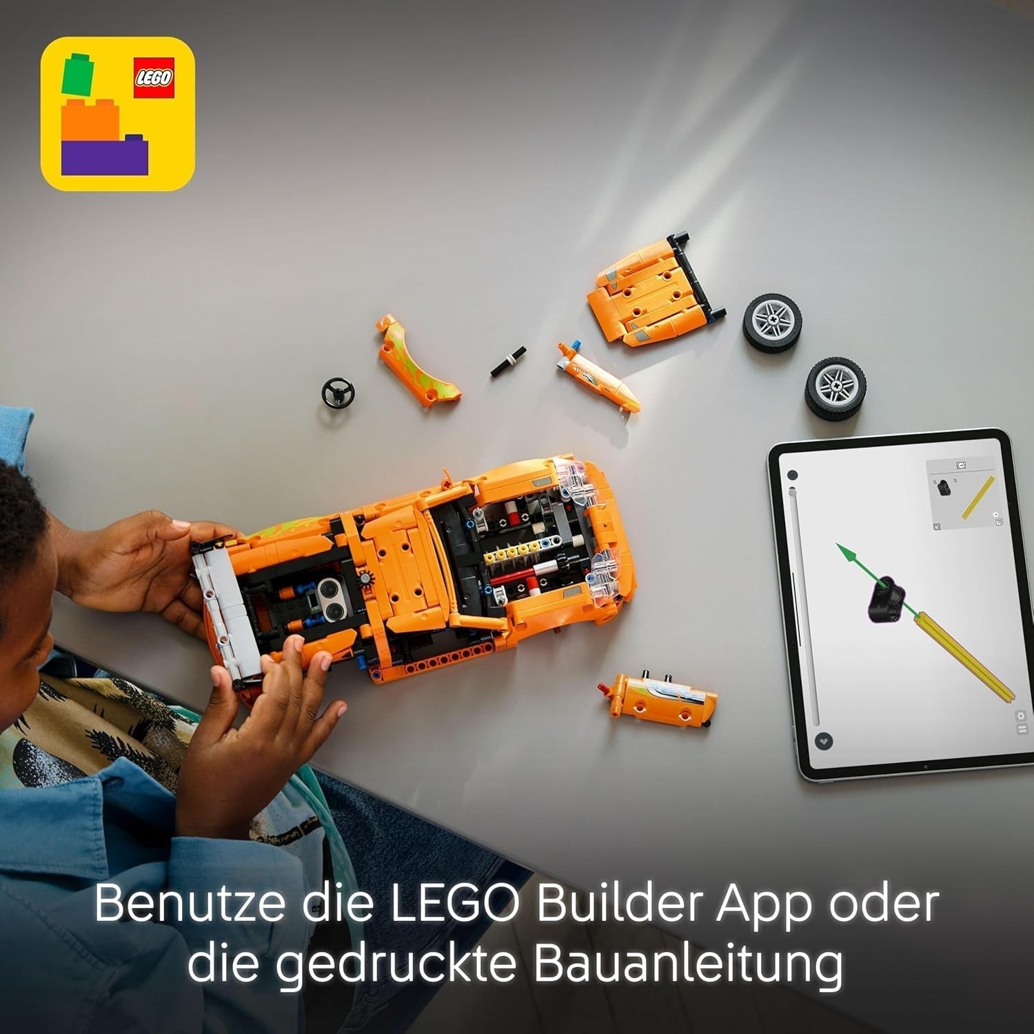 LEGO Technic Szybka i wściekła Toyota Supra MK4 - Autko - Z 6-cylindrowym silnikiem i otwieranymi drzwiami - Zestaw modeli dla chłopców i dziewcząt powyżej 9 lat - Pomysł na prezent urodzinowy 42204 Zestawy do budowania Beuche den LEGO-Store