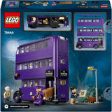 LEGO Harry Potter Przygody z podróżującym rycerzem Zestaw do budowania 5 minifigurek, w tym Ernie Prang, Stan Shunpike i autobus Łapy Zabawka dla fanów Czarodziejskiego Świata Chłopcy i dziewczęta w wieku 8 lat 76446 Zestawy do budowania Beuche den LEGO-Store