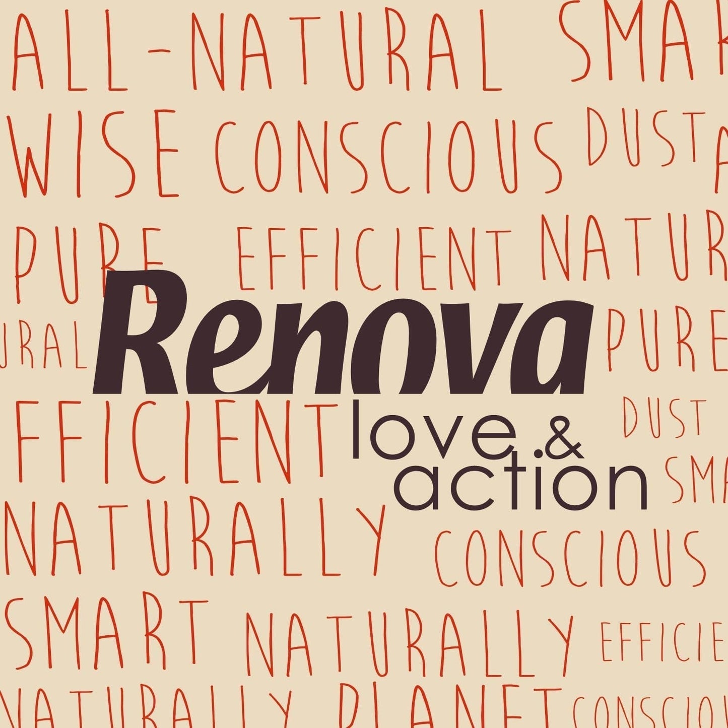 Papier toaletowy Renova Eco Love & Action, 4 sztuki