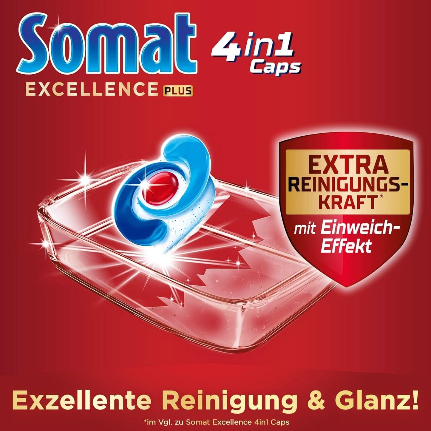Somat Excellence plus kapsułki 4w1 (50 kapsułek), tabletki do zmywarki Naty Shop