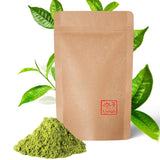 Herbata Uniqo Matcha w proszku 200 g w ekologicznym opakowaniu wielokrotnego napełniania