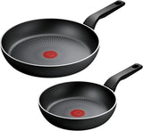 Tefal Recycled on, patelnia 100% aluminium pochodzącego z recyklingu, powłoka nieprzywierająca, garnki i patelnie indukcyjne Naty Shop Zestaw patelni 24/28 cm