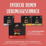 Caffè Vergnano 1882 - Kaffeekapseln kompostowalna Èspresso, kompatybilna z Nespresso, Cremoso (kremowa) - Packung Enthält 100 Kapseln