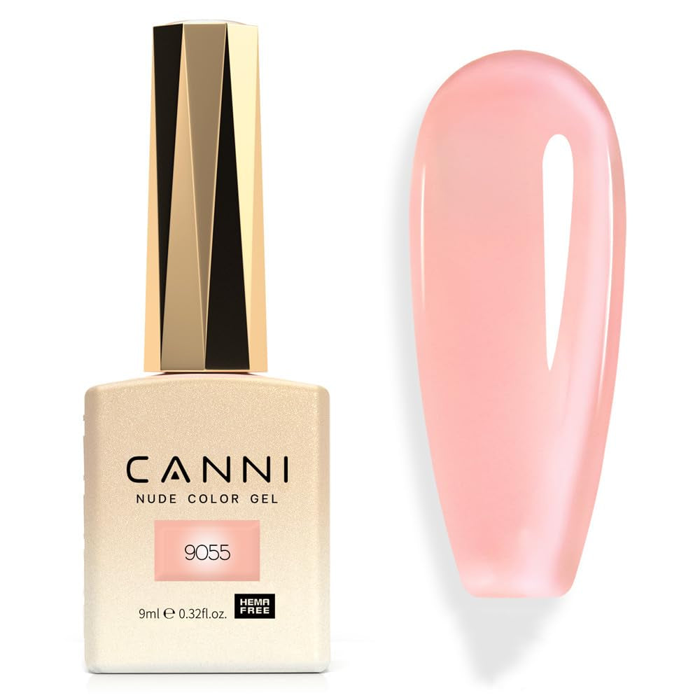 Żelowy lakier do paznokci CANNI, półtrwały, ciemnofioletowy, lakier do paznokci, żel UV, Soak Off, Manicure