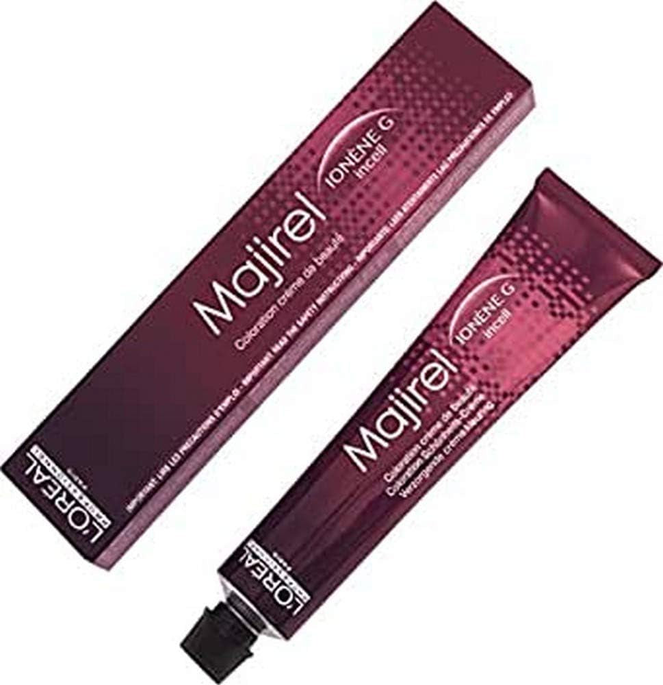 L'Oréal Professionnel Majirel 7 średni blond, 50 ml Farba do włosów Naty Shop 5.6 Jasny brąz Czerwony