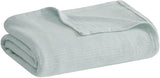 Madison Park Freshspun Wicker Twin Szary bawełniany koc i koce Madison Park King Blue