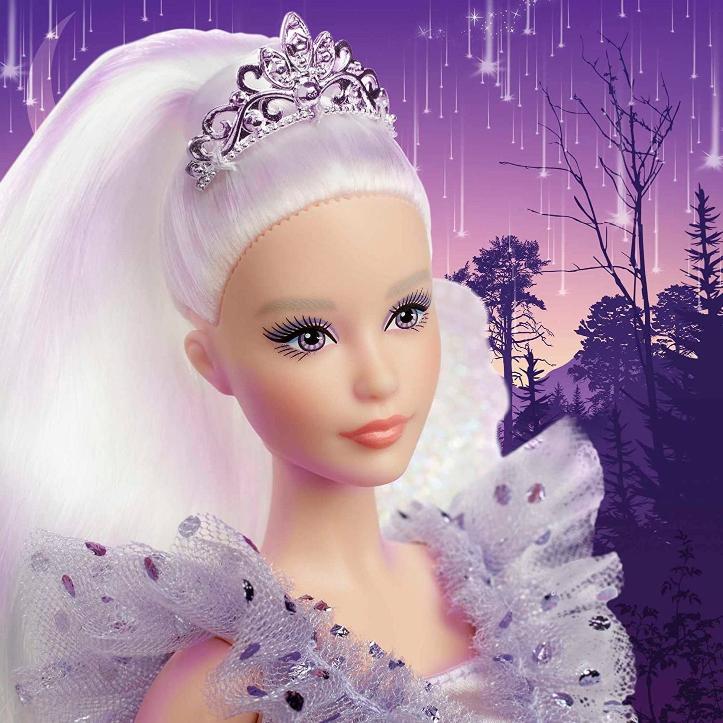 Podpisowa lalka Barbie wróżka-zębuszka, kolekcjonerska lalka ze skrzydłami wróżki, magiczna różdżka i woreczek na monety, prezent dla dzieci w wieku 6+, lalki JCW43 Naty Shop