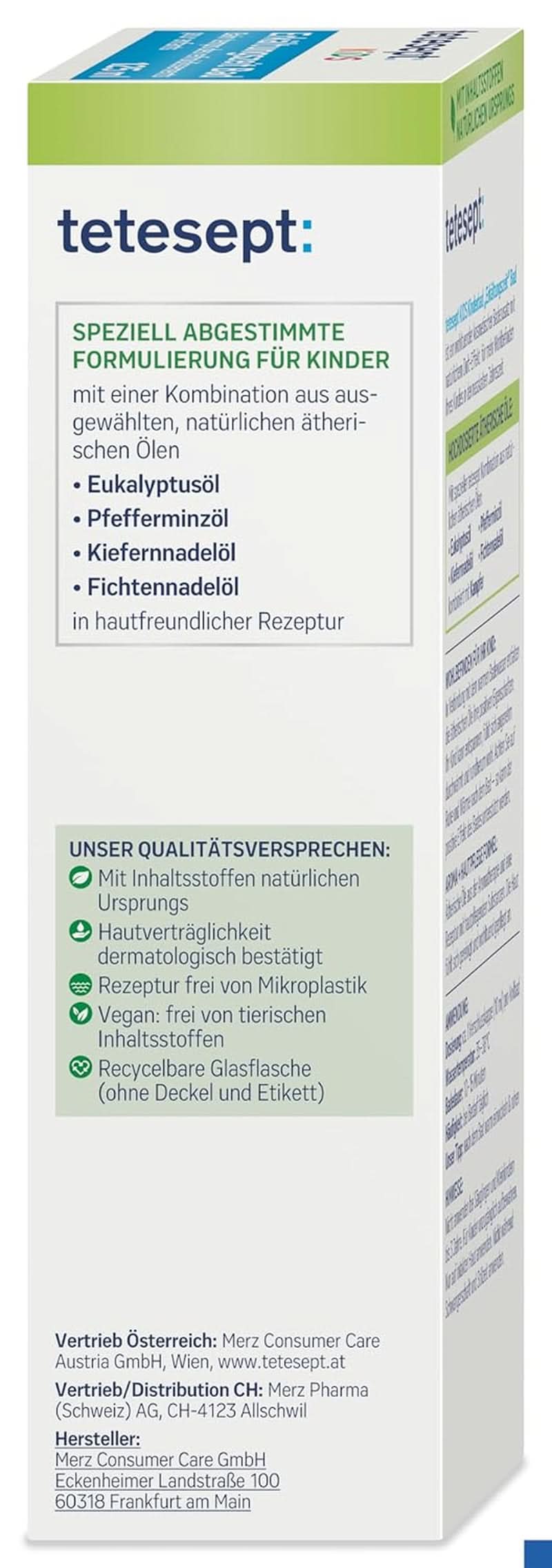 Tetesept Kids Cold Time Bath - dodatek do kąpieli dla dzieci na zimną porę roku z 4 olejkami eterycznymi, relaks i rozgrzewanie, 125 ml Naty Shop