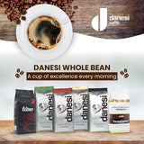 Danesi Decafeinato (bezkofeinowa), fasola, 1 opakowanie (1 x 1 kg)