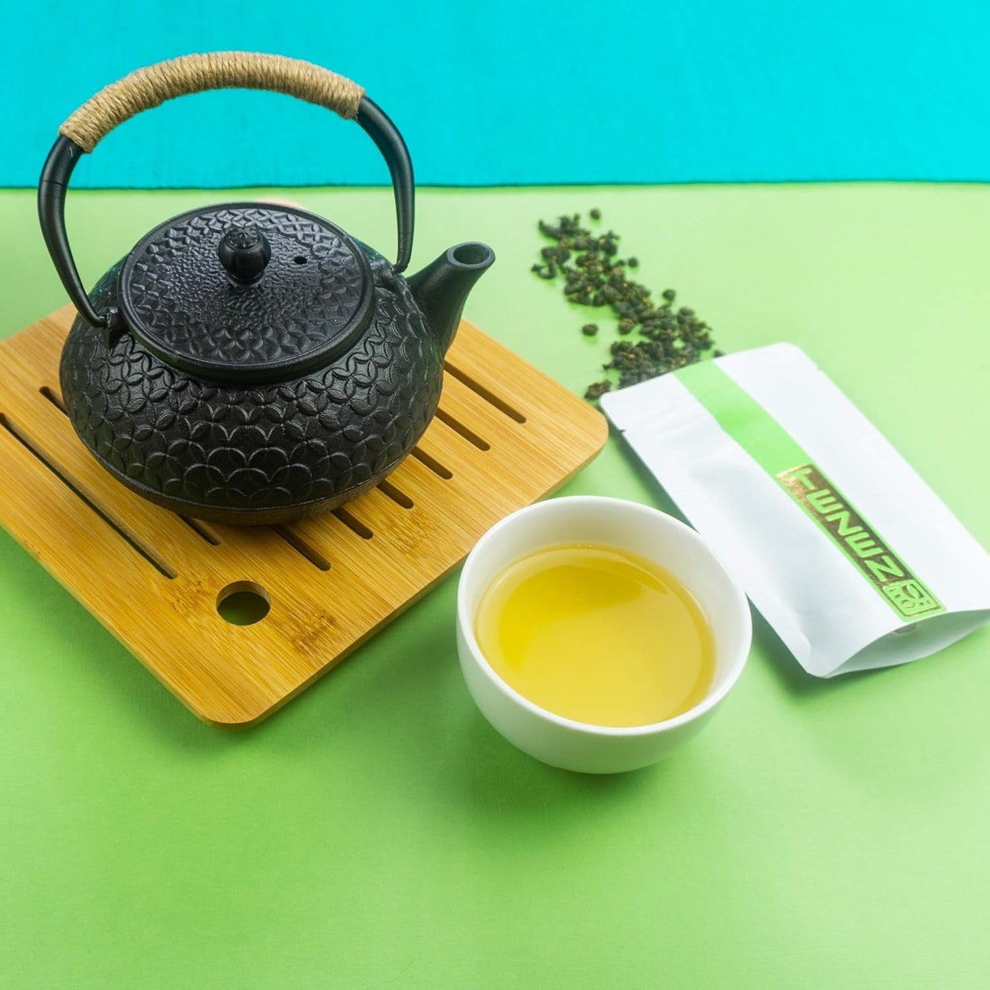 Herbata mleczna Oolong z Alishan, Tajwan | Jin Xuan Mleczny Oolong Wysokiej Jakości 100% Naturalny Bezsmakowy (100g)