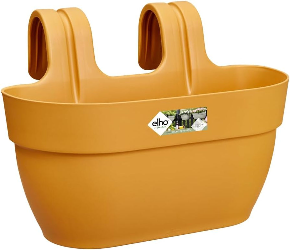 elho Vibia Campana Easy Hanger M 36 - Doniczka na balkon i na zewnątrz - Ø 36,0 x wys. 26,5 cm - Czarny/Antracyt