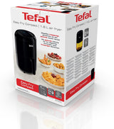 Tefal EY3018 Easy Fry Kompaktowa frytkownica na gorące powietrze, 1,6 l, 6 programów gotowania Sprzęt AGD Naty Shop