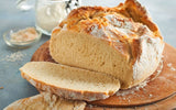 RUF Lievito Madre Sauerteig, Milder Weizen-Sauerteig, Mutterteig, Kurze Teigruhe Durch Enthaltene Trockenhefe, Lievito Madre Getrocknet Für Brot, Bagietka, Focaccia, 3X35G Mieszanka do pieczenia i gotowania Naty Shop