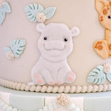 Katy Sue, Odlew silikonowy Sweet Safari, Hipopotam kuchenny Naty Shop