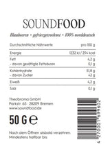 Borówki liofilizowane całe z Niemiec Zbiór 2023, 50 gramów Produkty suszone Naty Shop
