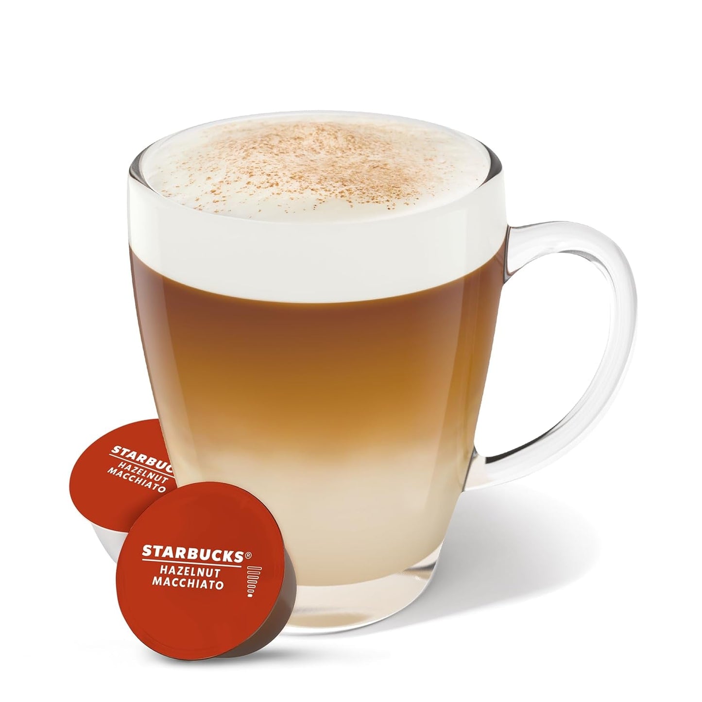 STARBUCKS Hazelnut Macchiato marki Nescafé Dolce Gusto, Dunkle Röstung, Kaffeekapseln 6 x 12 (72 Kapseln)