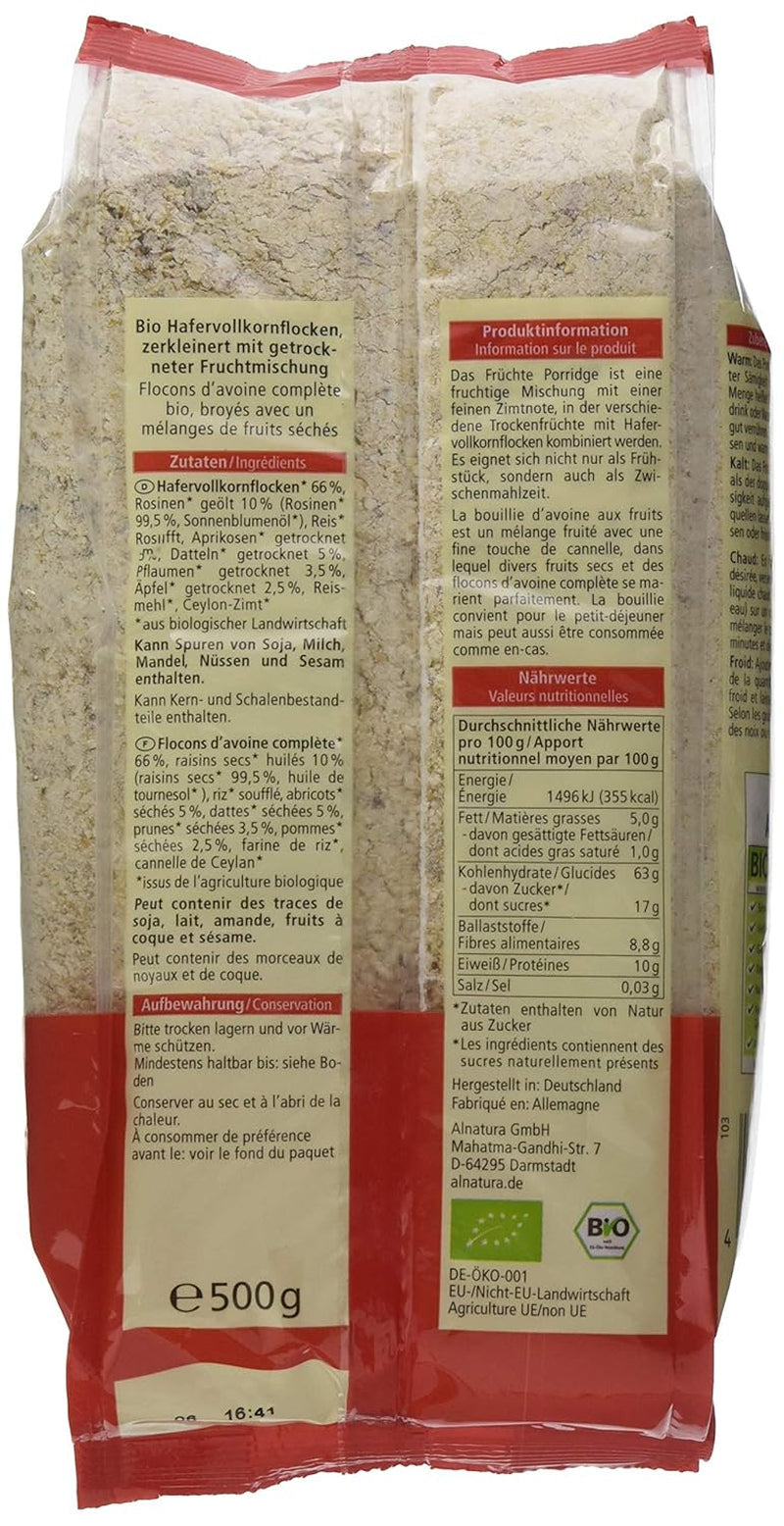 Owsianka owocowa, 500g