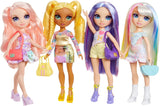 Rainbow High Lalka My Fashion Style - Fioletowa - 28 cm Fioletowa lalka modowa z atrakcyjnym strojem i stylową torbą, do zabawy, pozowania i kolekcjonowania, dla dzieci w wieku 4-12 lat