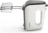 Mikser ręczny Philips, 450 W, 5 Geschwindigkeiten plus Turbo, biały/szary (HR3741/00) Kuchnia Naty Shop