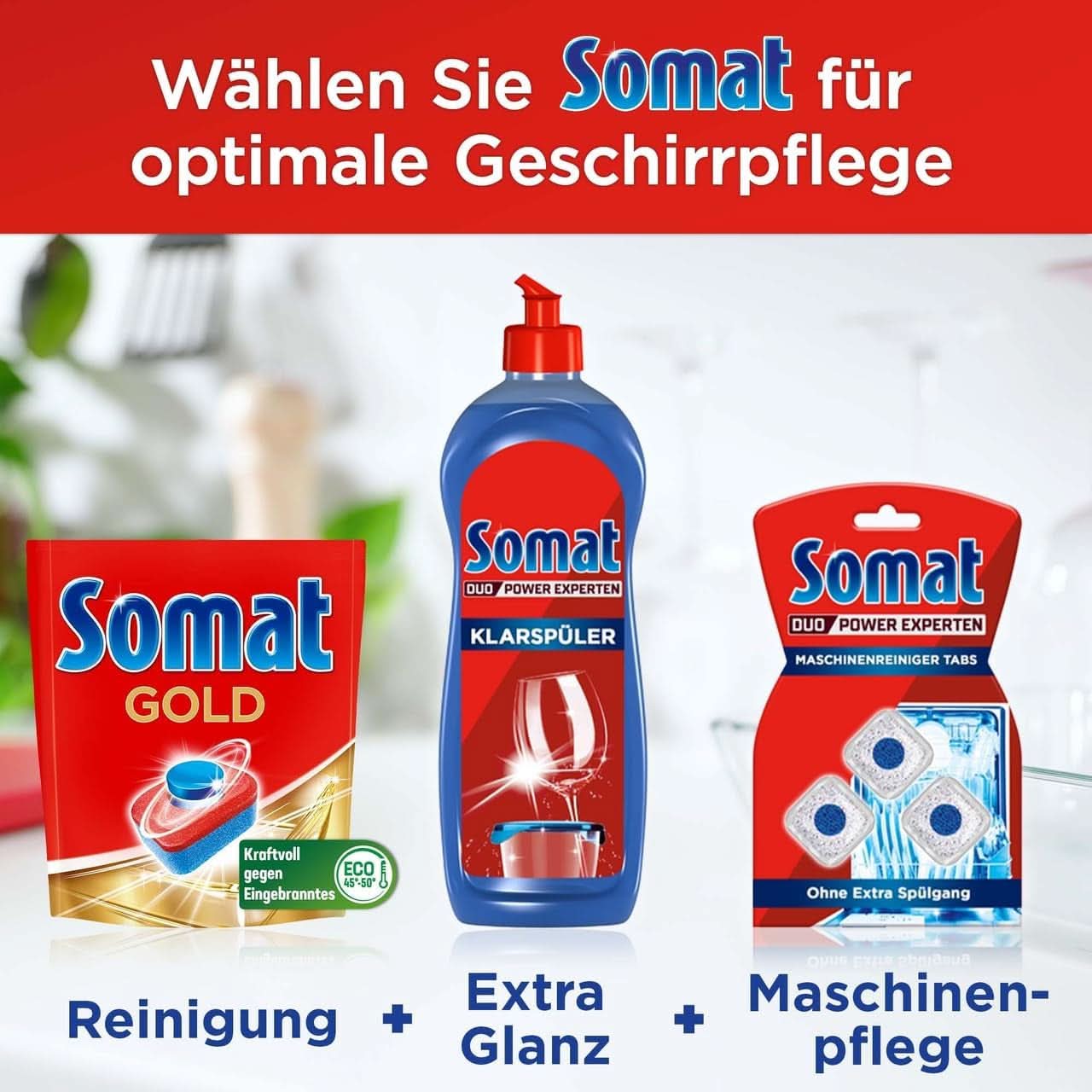 Tabletki do zmywarki Somat Gold (105 tabletek) Naty Shop Detergenty kuchenne