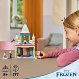 LEGO® Disney Kraina Lodu Zamek Arendelle, zabawka księżniczki z ELSA, minilaleczkami Anny i Olafa oraz figurką pingwina, zestaw fantasy, prezent dla 5-letnich dziewczynek 43265 Zestawy do budowania w sklepie LEGO