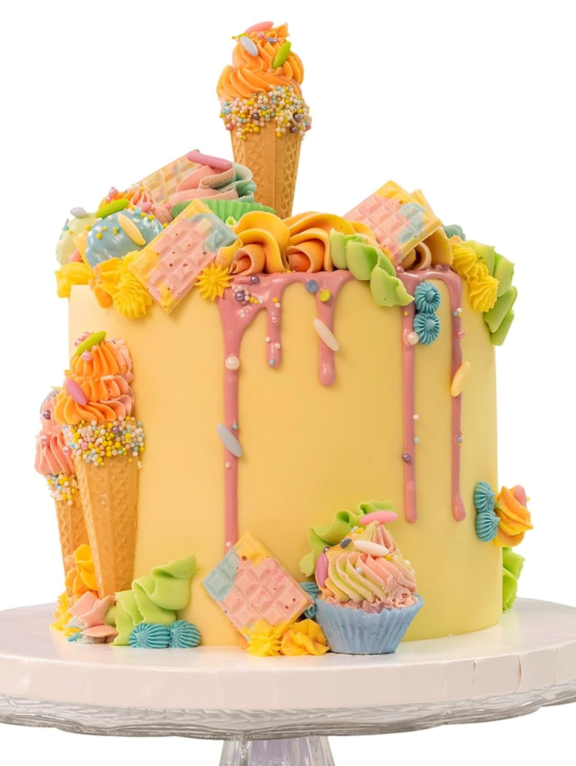 Sugarflair Pastel Mixer barwnik spożywczy na bazie oleju, biały - Barwnik spożywczy do czekolady, kremu maślanego, pasty cukrowej i wszystkich rozpuszczalnych w tłuszczach składników żywności - 30 ml