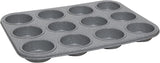Masterchef MCA-MUF Muffinform Für 12 Cupcakes Muffinblech Aus Karbonstahl, Stal nierdzewna, Stahl Formy i blachy do pieczenia Naty Shop