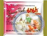 MAMA Phnom Phenh Instant Rice Noodles – Oriental Style Instant Rice Noodles – Autentyczna kuchnia tajska – 12 x 70 g