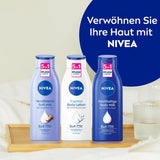 NIVEA Bogate mleczko do ciała, intensywnie odżywczy krem ​​do ciała z olejkiem migdałowym, 400 ml Pod prysznic i do kąpieli Naty Shop