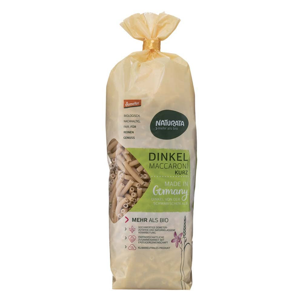 Ekologiczny makaron krótki jasny orkiszowy (1 x 500g)