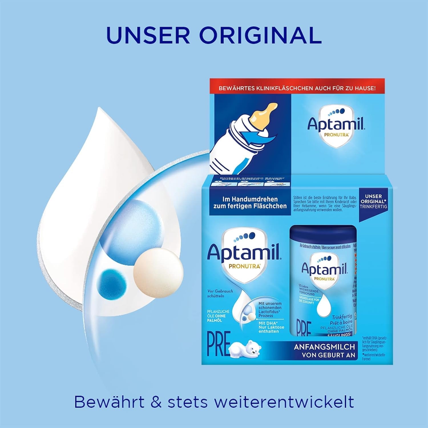 Aptamil Pronutra-ADVANCE PRE, do picia, 4x2x90ml (opakowanie z 4)